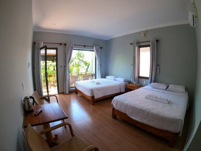 Family Bungalow with balcony