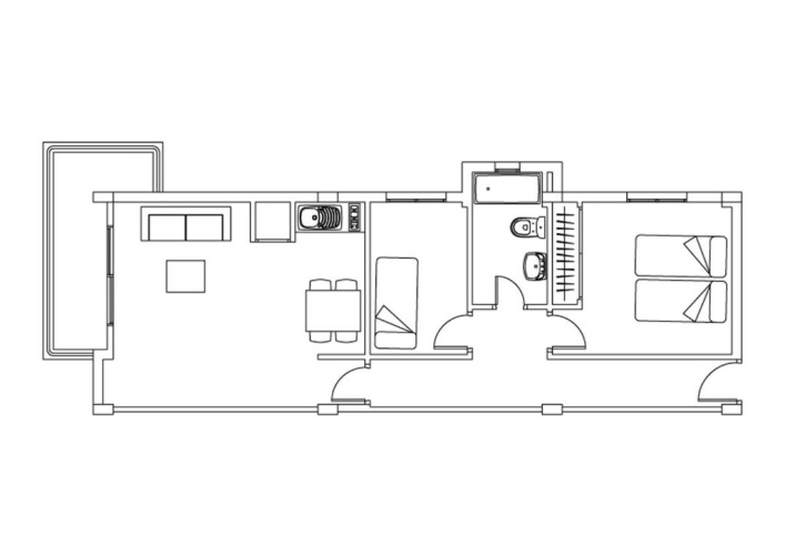 1 Bedroom Apartment