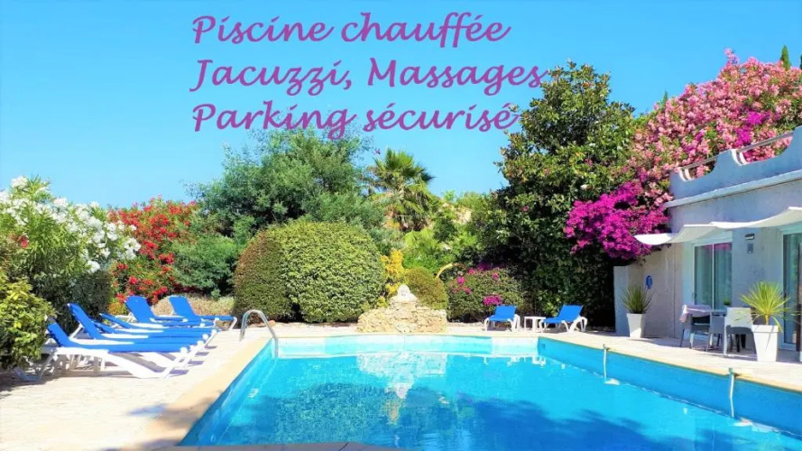 Les Jardins de Bormes, adult-only hotel with sauna & jacuzzi