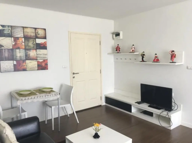 Studio with balcony and with view