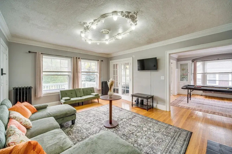 Deck, Pool Table! Walkable Cleveland Heights Apt