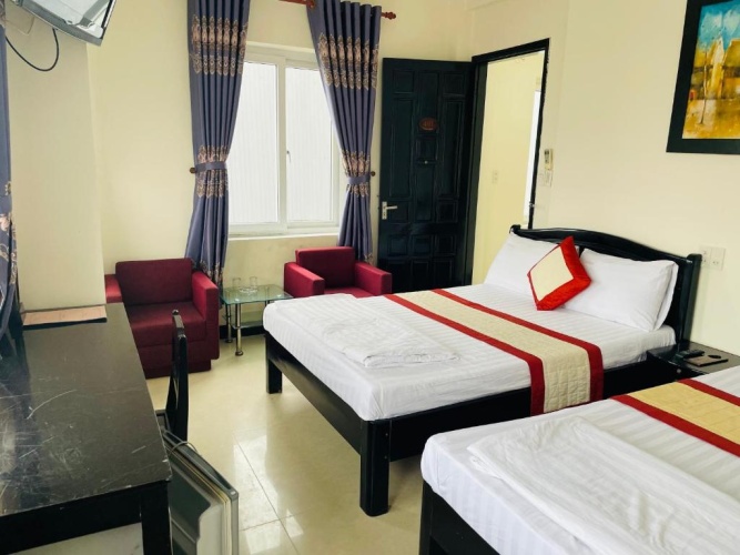 Deluxe Twin room with balcony and with city view