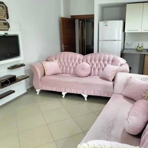 Family Apartment with balcony and with pool view