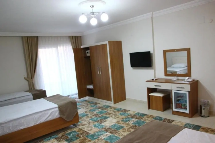 Standard Twin room with balcony and with city view