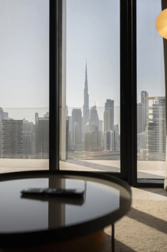 Executive Studio With Burj View at Upside Living