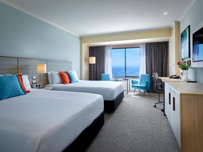 Grand Twin room with ocean view