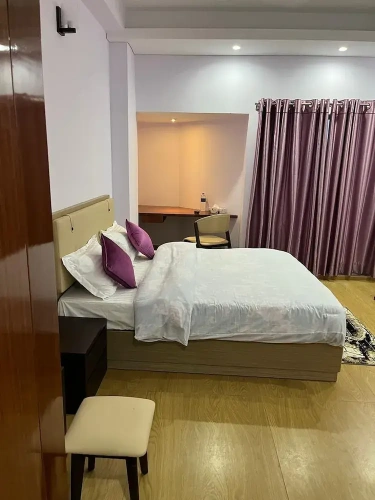 Deluxe Double room with balcony and with pool view