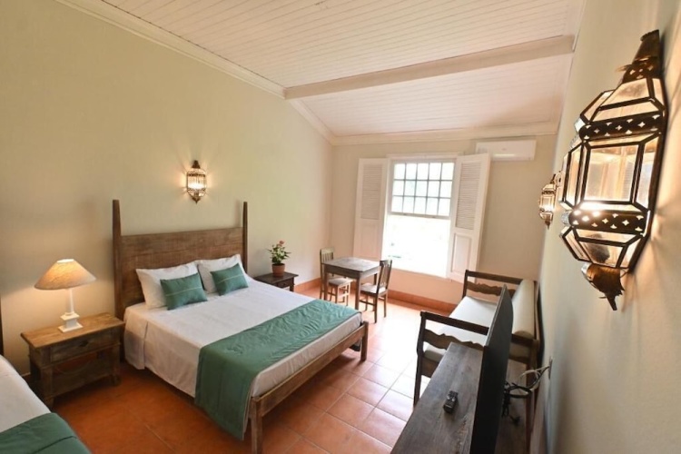 Deluxe Quadruple room with garden view