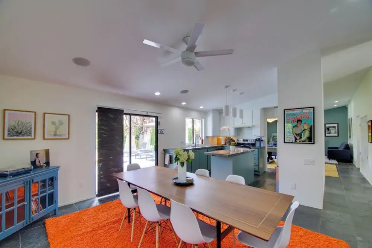Covered Patio, Pool & Games: Home in Palm Springs