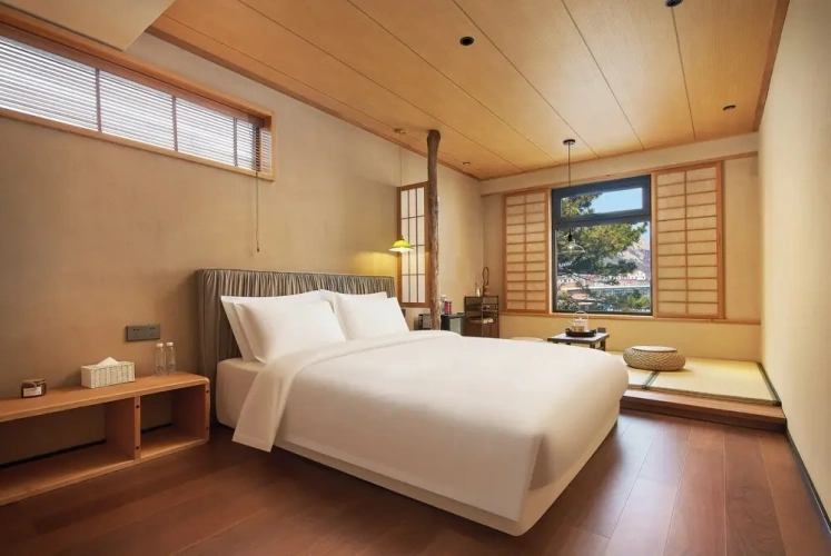 Standard Double room with balcony and with land view