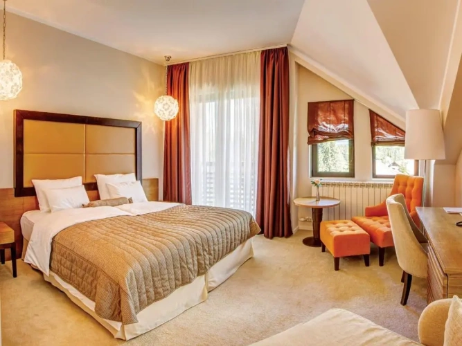 Standard Double room with balcony and with view