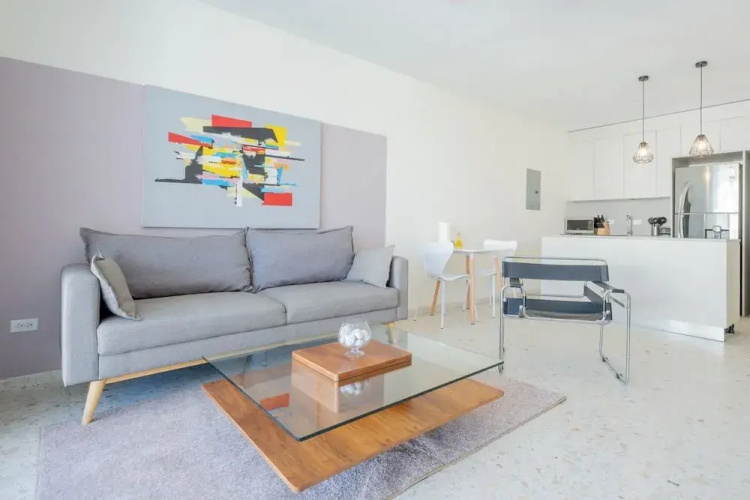 w Bright 1BR in Casco Antiguo