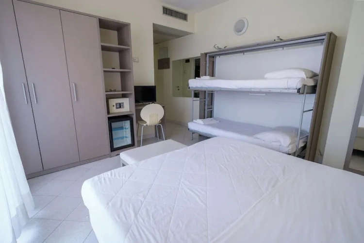 Comfort Triple room with balcony and with sea view