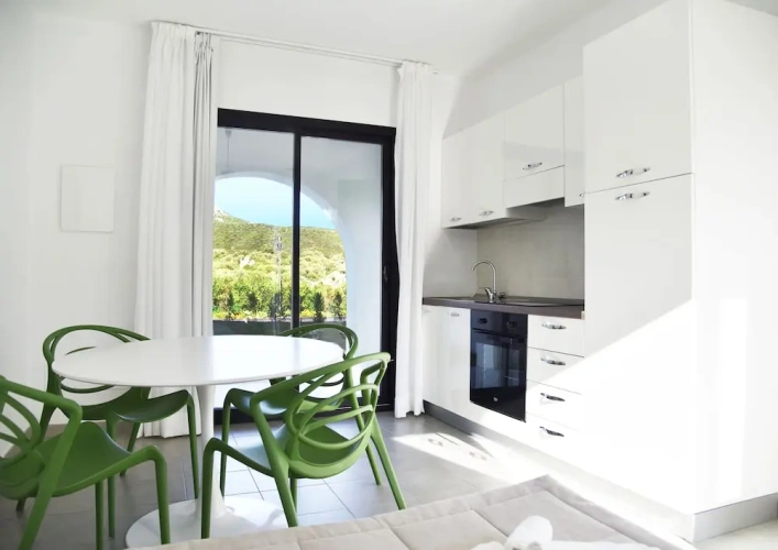 Double Apartment with land view