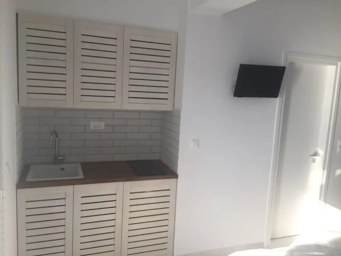 Studio with balcony