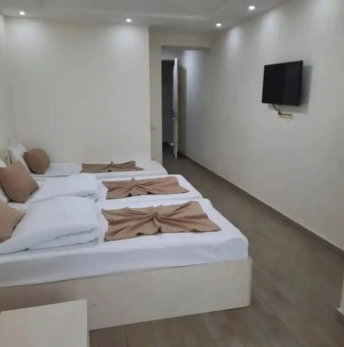 Standard Twin room with balcony and with view