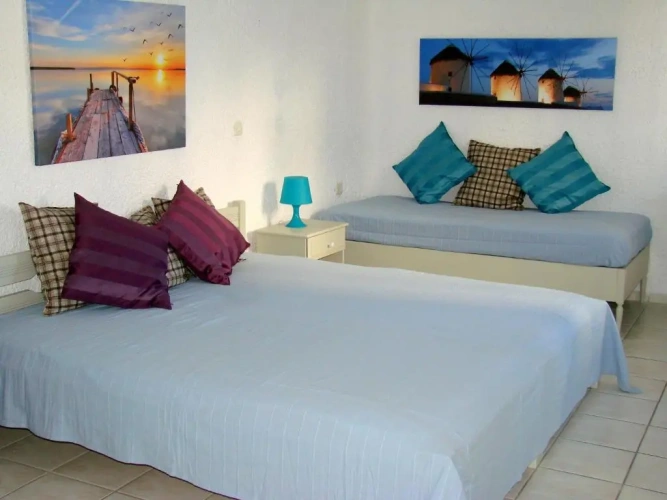 Standard Triple Studio with balcony and with view