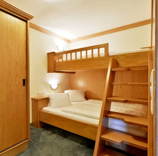 1 Bedroom Family Suite with balcony and with mountain view