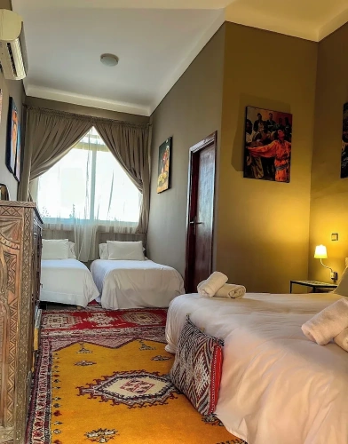 Comfort Quadruple room with garden view
