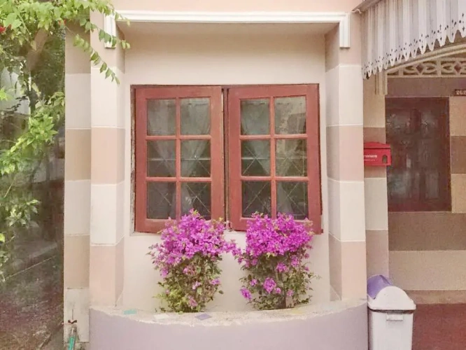 Outside