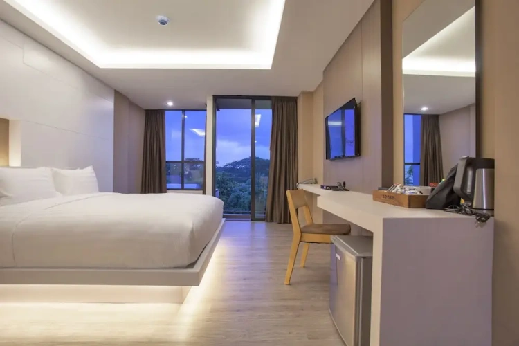 Standard Double room with balcony and with view