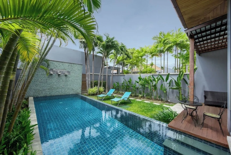 2 Bedrooms Comfort Villa with pool view
