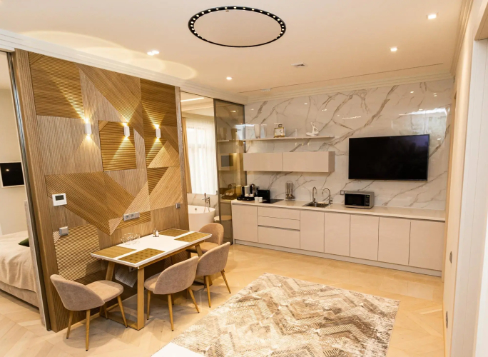 Фотография номера квартиры MOKO Apartments (МОКО Апартментс) на Софийской набережной
