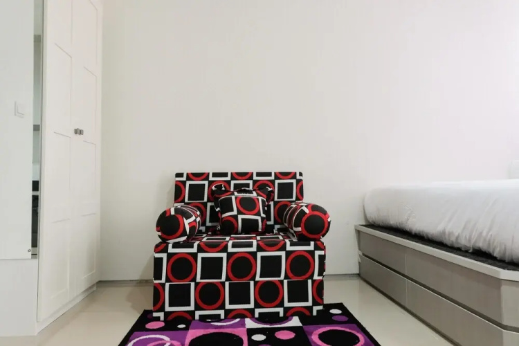 Modern City View Studio Apartment at Tuscany Residences