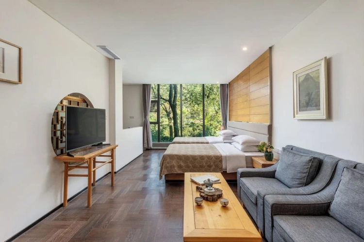 Standard Twin room with lake view
