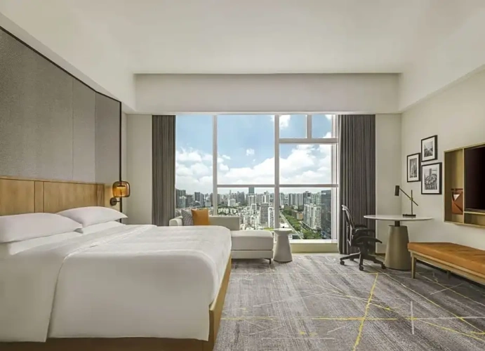 Guest Double room with city view