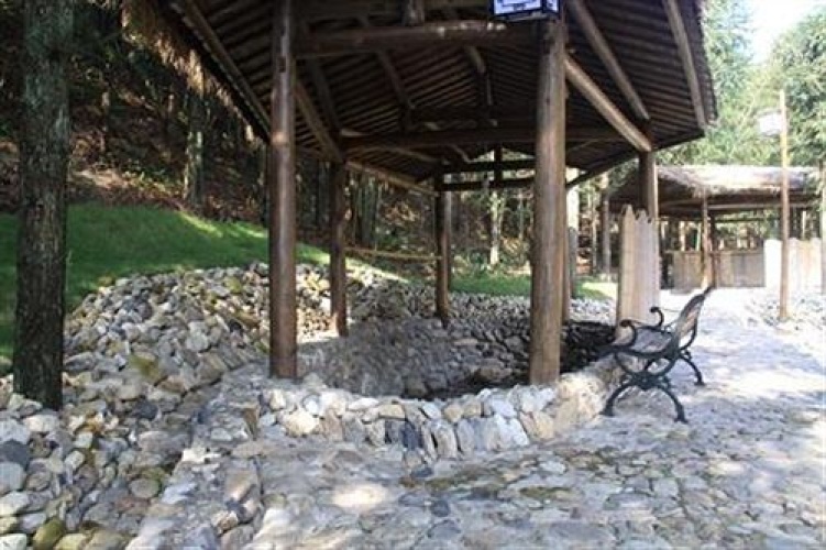 Outside