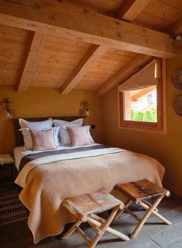 Chalet with mountain view