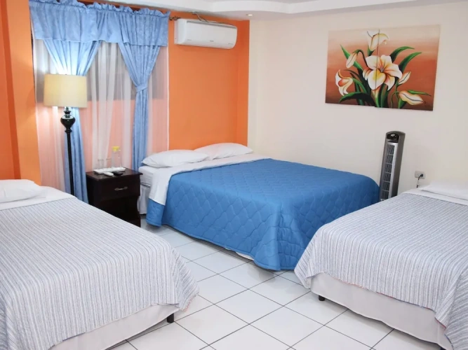Standard Triple room with balcony and with view