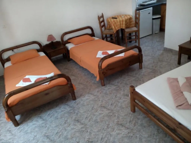 Standard Quadruple room with garden view