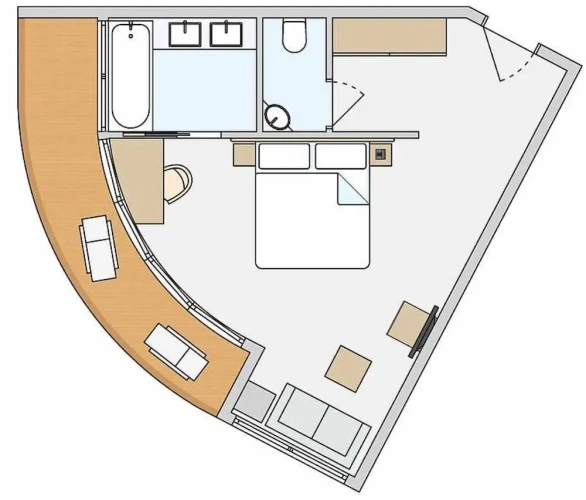 Superior Double room with balcony