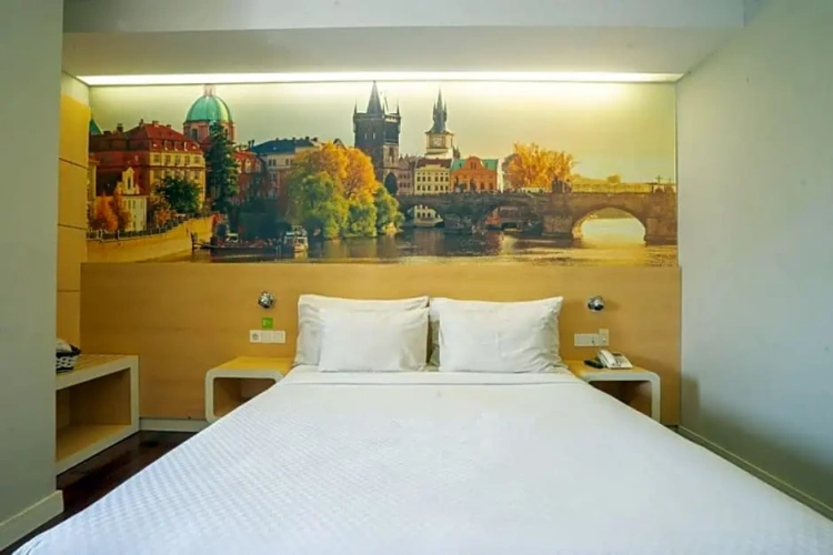 Deluxe Double room with city view