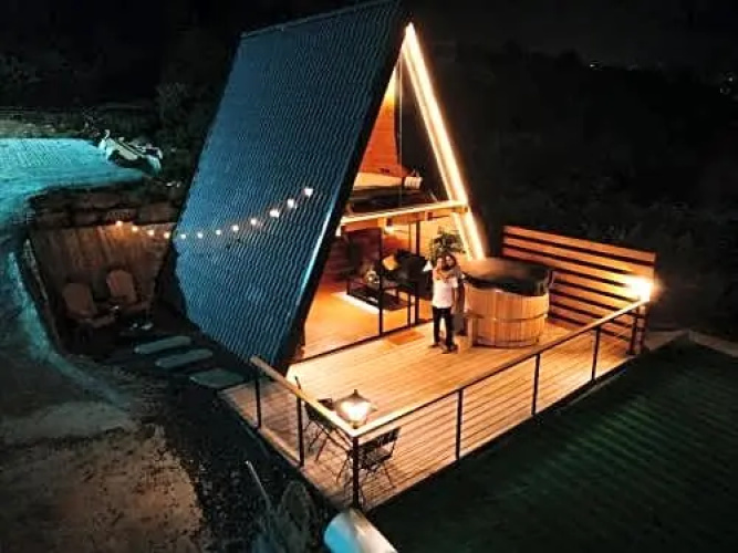pyramid house