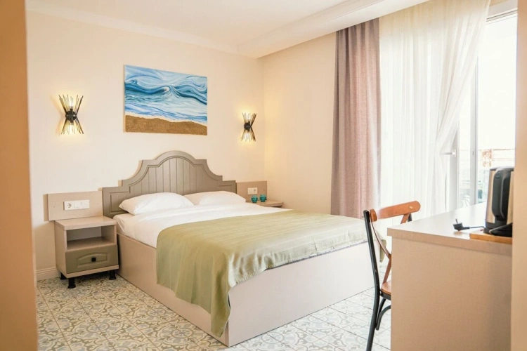 Standard Double room with balcony and with sea view