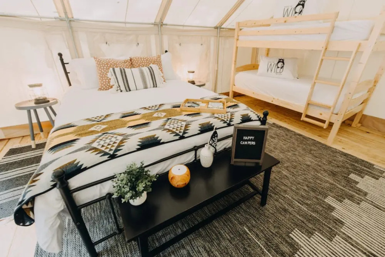 Timberline Glamping at Unicoi State Park