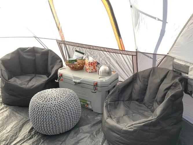 Comfy Camping At The Forge