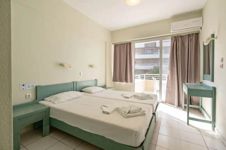 Standard Family room with balcony and with partial sea view