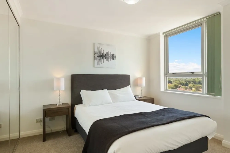 Business Apartment with balcony