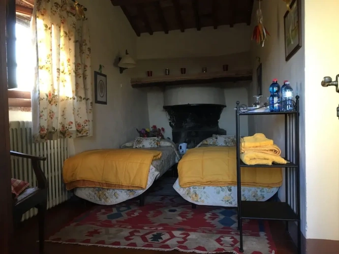 Standard Triple room with balcony and with garden view