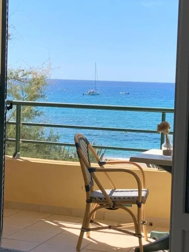 Standard Double room with balcony and with sea view