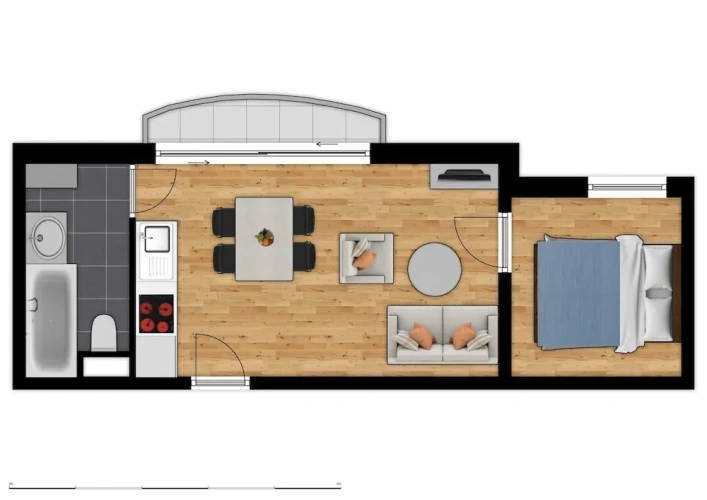 Suite with balcony