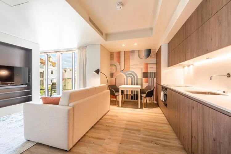 GuestReady - Midcentury Studio with Balcony in Santos 401