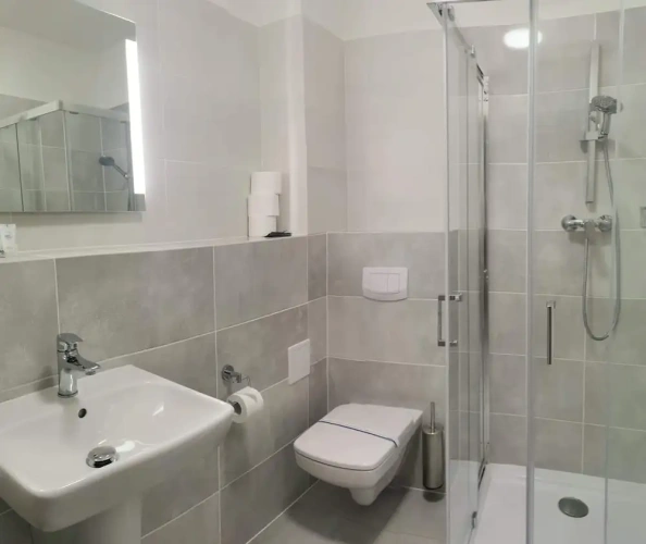 Comfort Triple room with balcony and with sea view