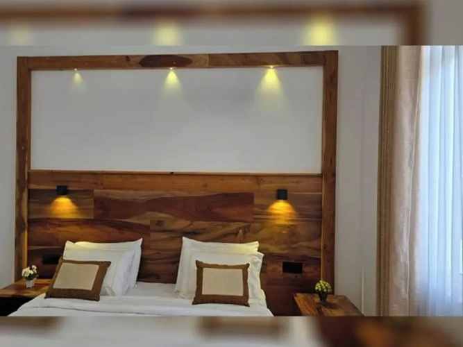 Deluxe Double room with balcony and with mountain view