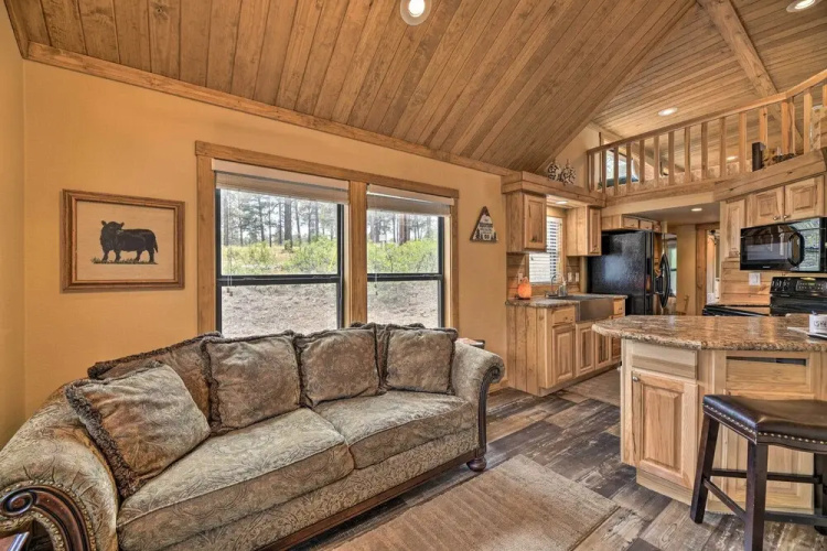 Pagosa Springs Tiny Cabin: Fish, Hike, Ski & Soak!