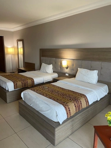 Superior Twin room with balcony and with sea view